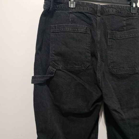 Torrid High Rise Carpenter Classic Denim Feel The Fit Plus Size 18 Short Black - Picture 14 of 14